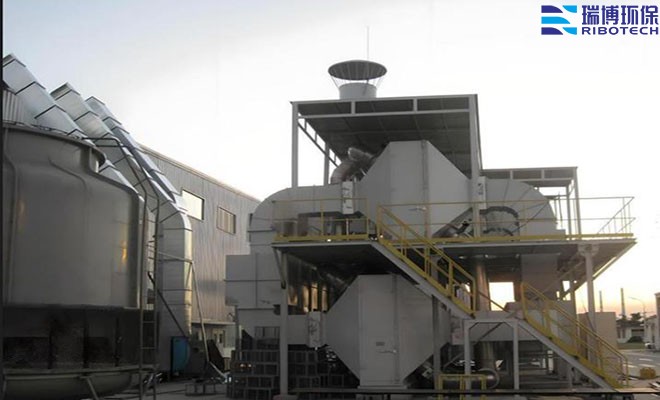 工业废气_喷漆车间_印刷车间_化工医药_净化处理设备实拍图 工业废气_喷漆车间_印刷车间_化工医药_净化处理设备实拍图